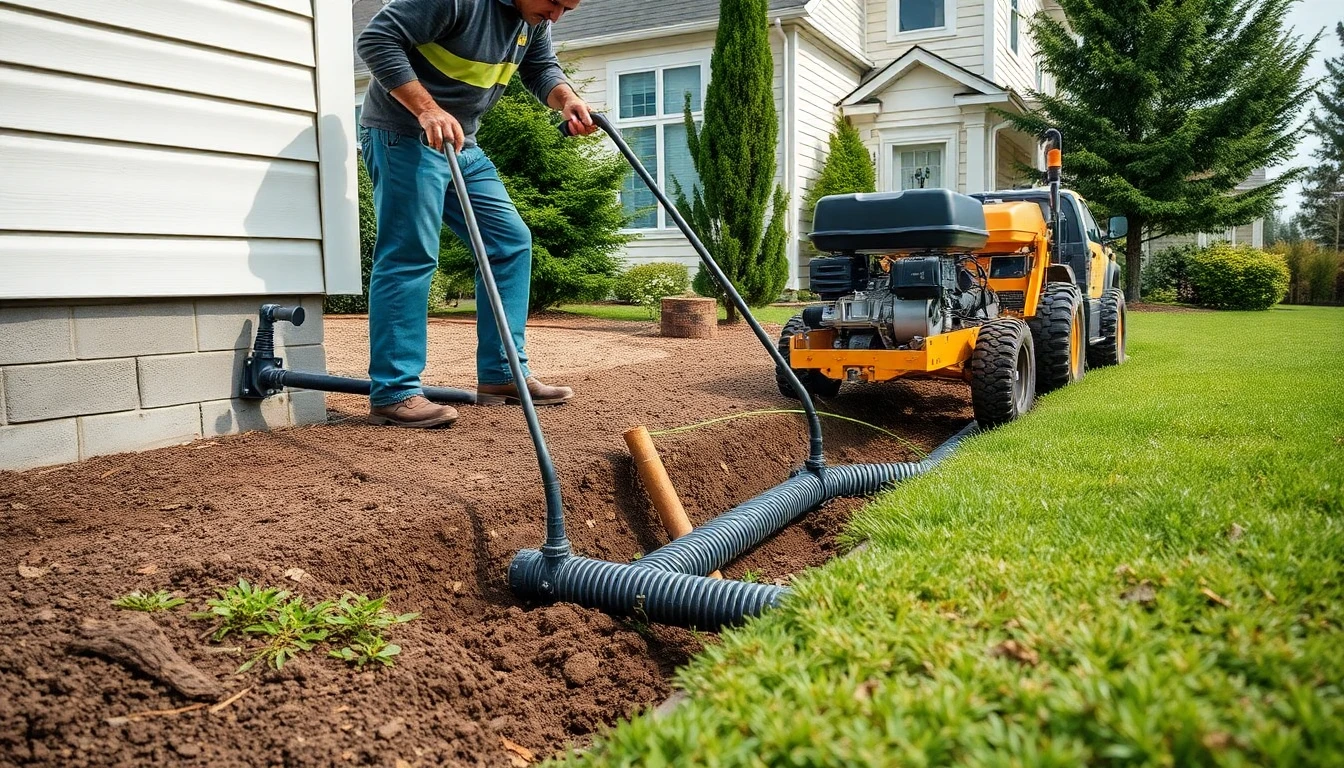 Drainage Correction for Foundation Issues