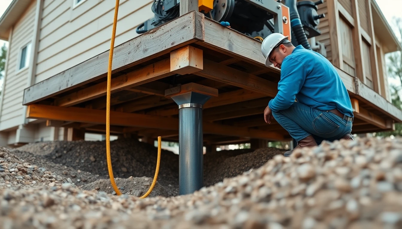 Foundation Settlement Repair